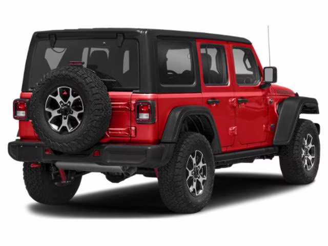 2021 Firecracker Red Clearcoat Jeep Wrangler Unlimited Rubicon 4X4 SUV