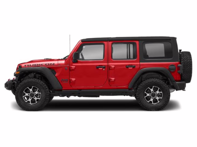 2021 Firecracker Red Clearcoat Jeep Wrangler Unlimited Rubicon 4X4 SUV