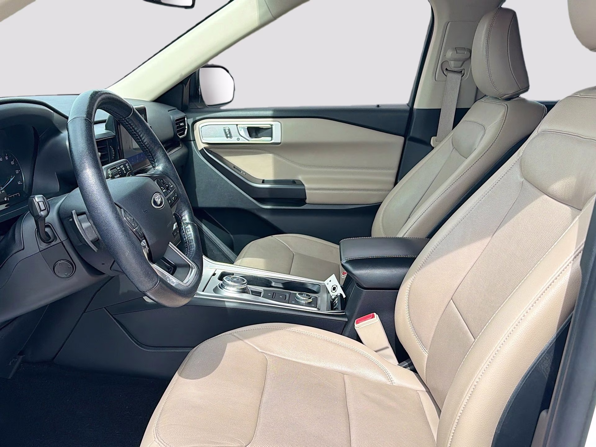 2020 Oxford White Ford Explorer Limited 4X4 SUV