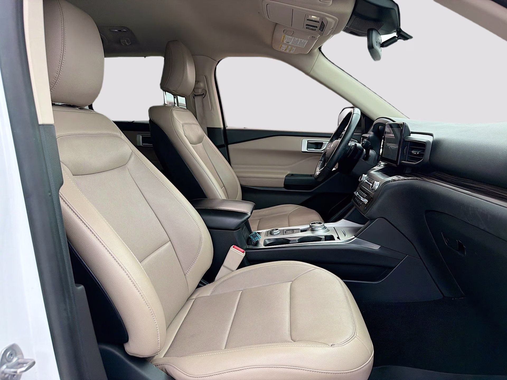 2020 Oxford White Ford Explorer Limited 4X4 SUV