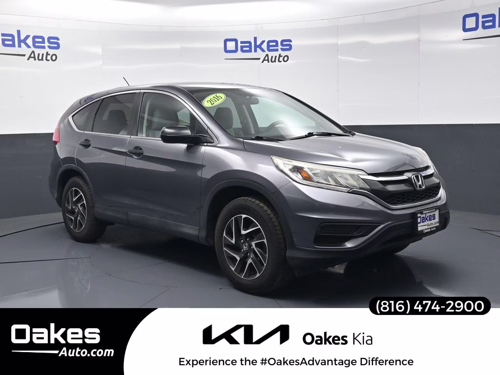 2016 Crystal Black Pearl Honda CR-V SE FWD SUV