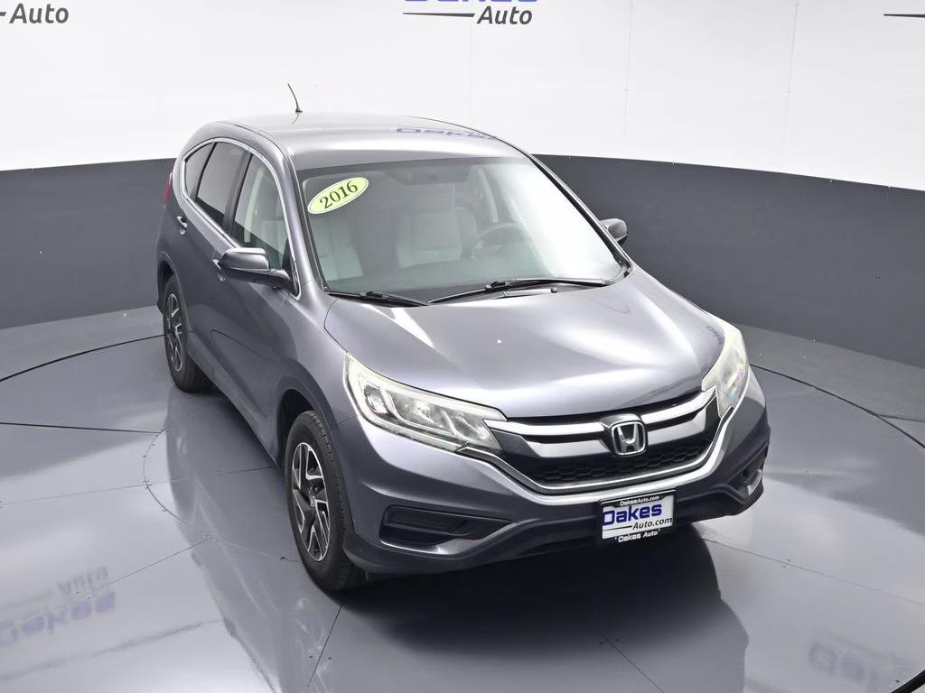 2016 Crystal Black Pearl Honda CR-V SE FWD SUV