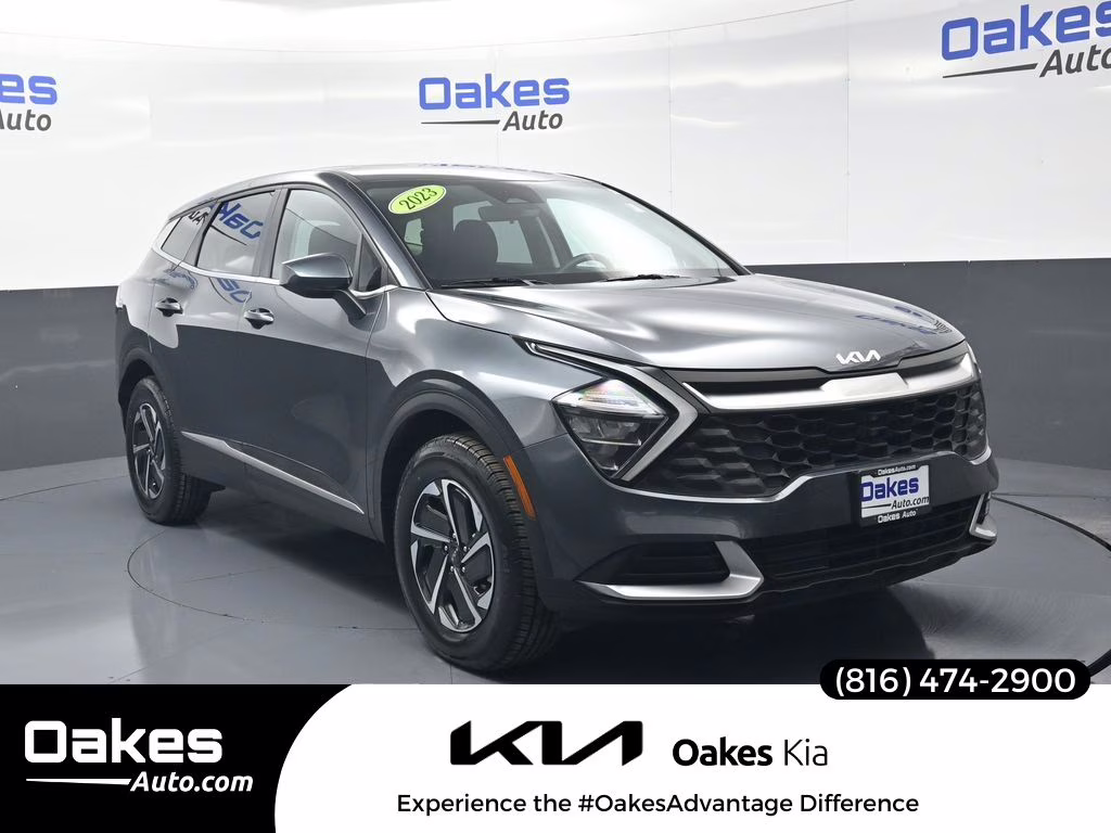 2023 Gravity Gray Kia Sportage Hybrid LX AWD SUV