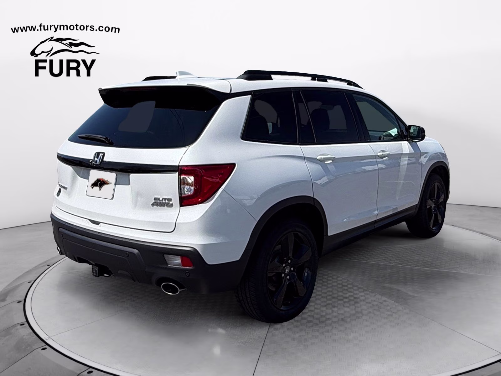 2019 White Honda Passport Elite AWD SUV