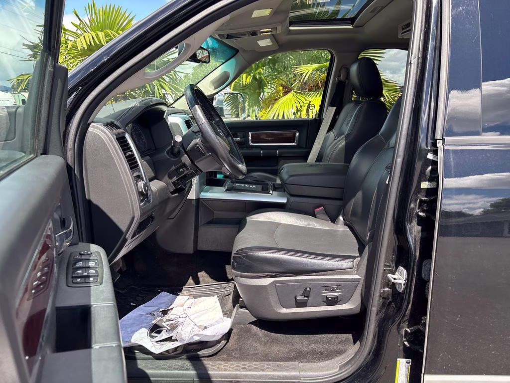 2012 Black Clearcoat Ram 1500 Laramie 4X4 Truck