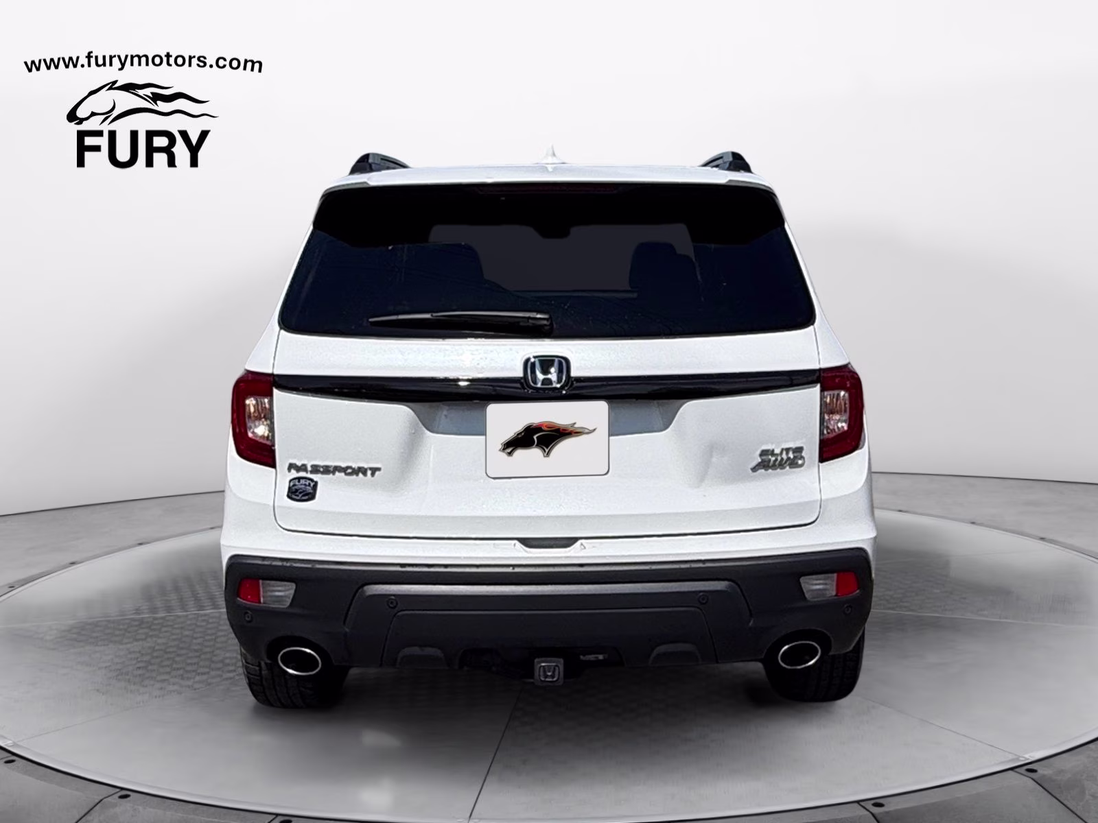 2019 White Honda Passport Elite AWD SUV