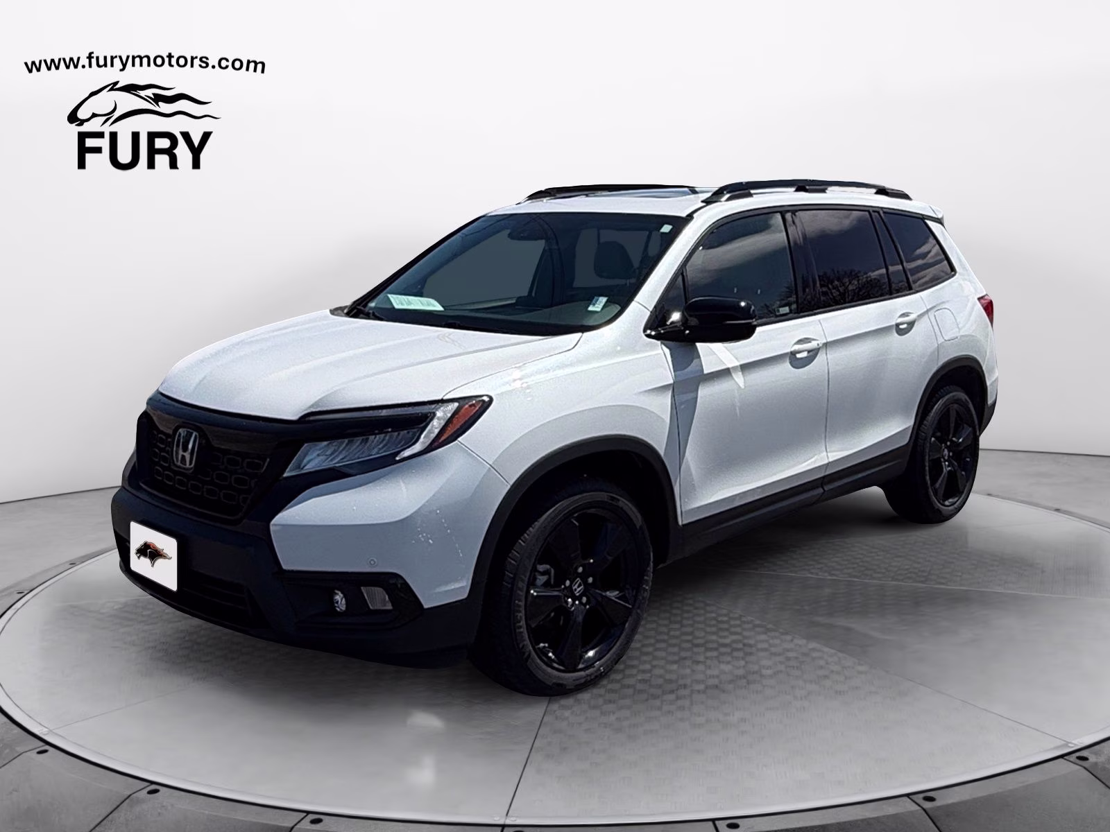 2019 White Honda Passport Elite AWD SUV