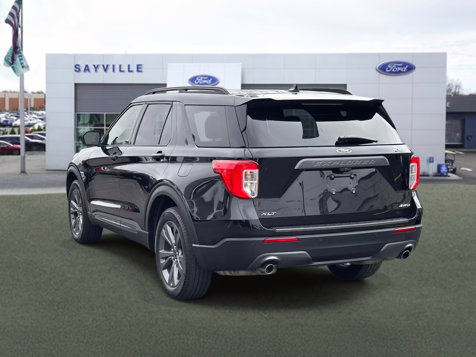 2022 Agate Black Metallic Ford Explorer XLT 4WD 4X4 SUV