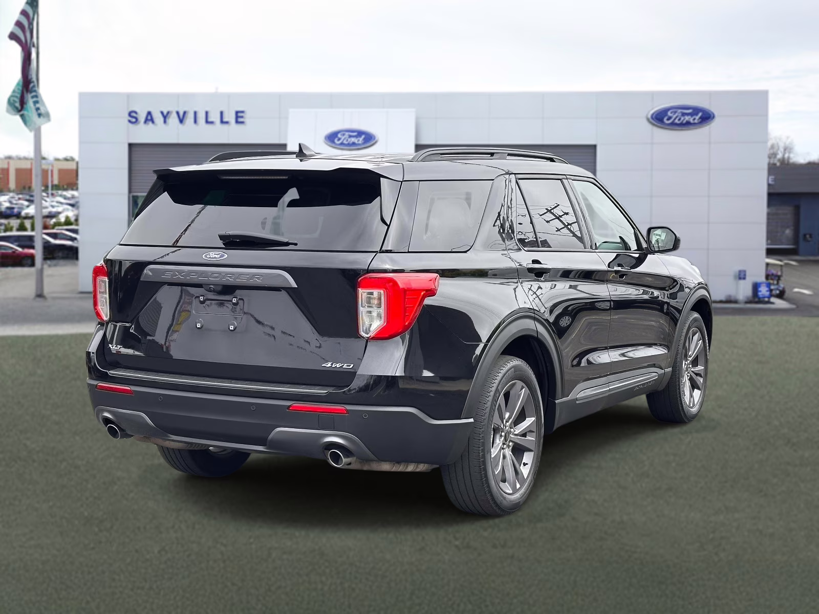 2022 Agate Black Metallic Ford Explorer XLT 4WD 4X4 SUV