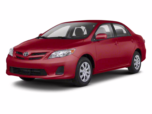 2013 Barcelona Red Metallic Toyota Corolla LE FWD Sedan