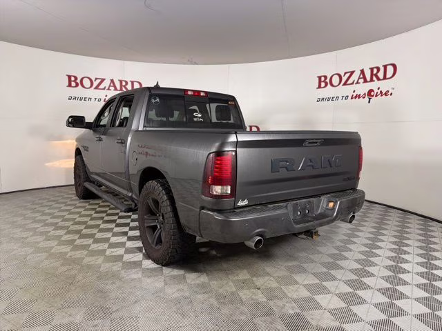 2018 Granite Crystal Metallic Clearcoat Ram 1500 Night 4X4 Truck