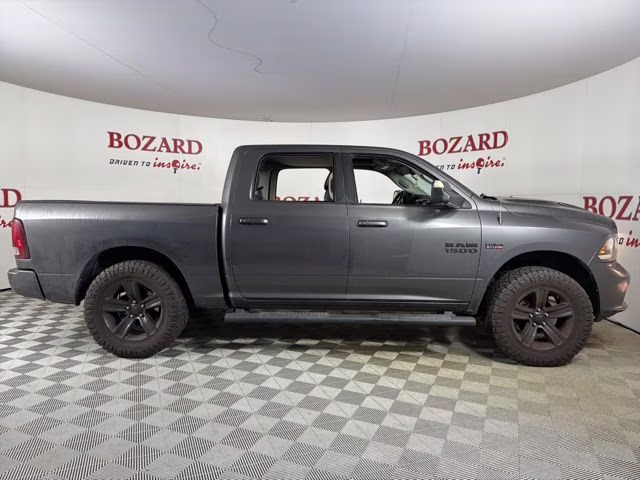 2018 Granite Crystal Metallic Clearcoat Ram 1500 Night 4X4 Truck