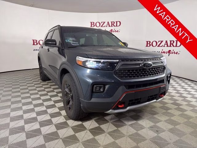 2024 Blue Metallic Ford Explorer Timberline 4X4 SUV