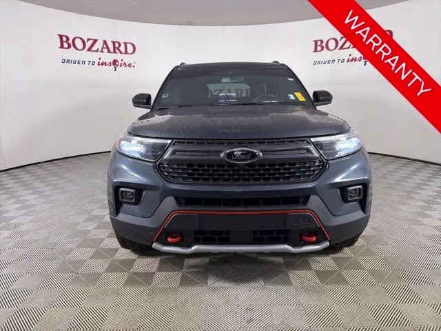 2024 Blue Metallic Ford Explorer Timberline 4X4 SUV