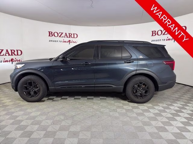 2024 Blue Metallic Ford Explorer Timberline 4X4 SUV