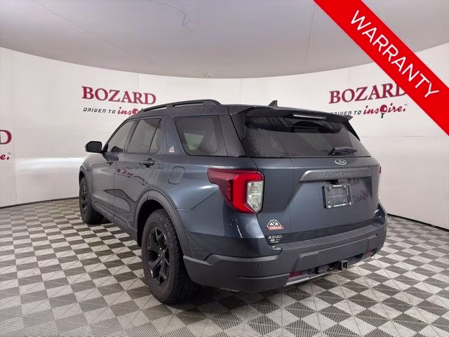2024 Blue Metallic Ford Explorer Timberline 4X4 SUV