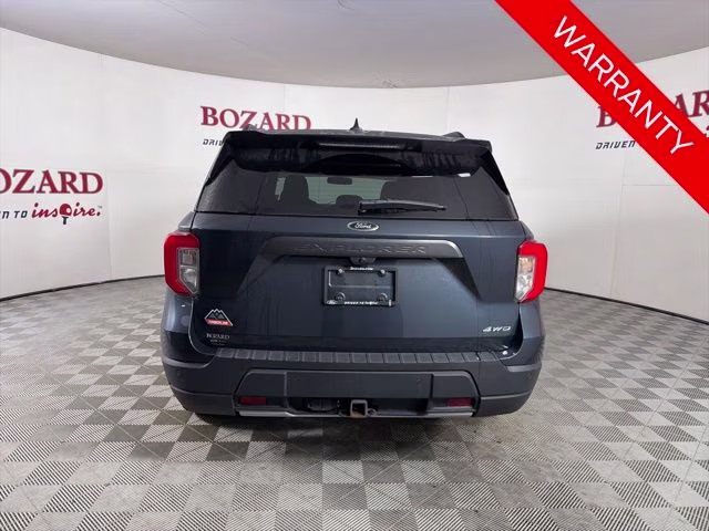 2024 Blue Metallic Ford Explorer Timberline 4X4 SUV