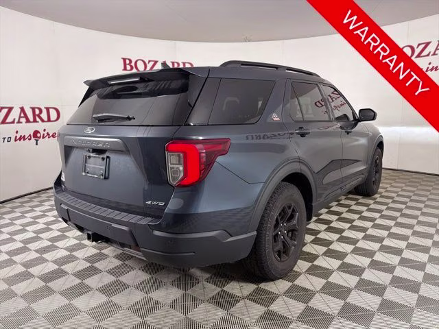 2024 Blue Metallic Ford Explorer Timberline 4X4 SUV