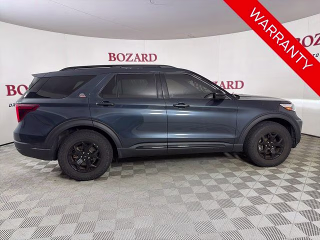 2024 Blue Metallic Ford Explorer Timberline 4X4 SUV