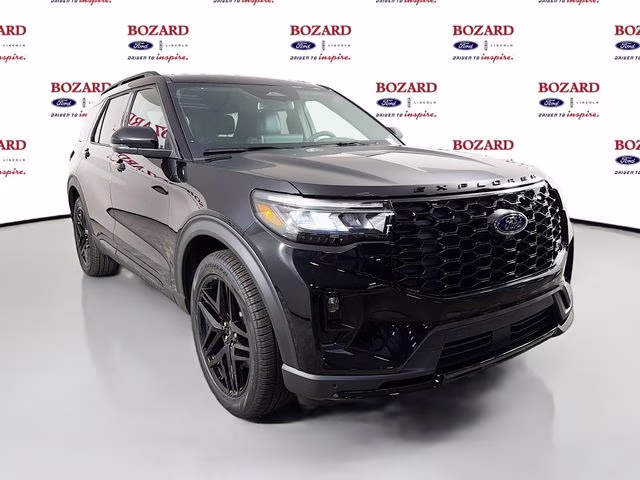 2026 Agate Black Metallic Ford Explorer ST RWD SUV