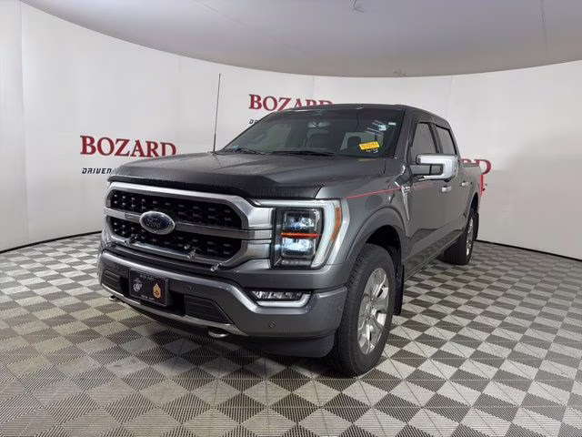 2023 Carbonized Gray Metallic Ford F-150 Platinum 4X4 Truck