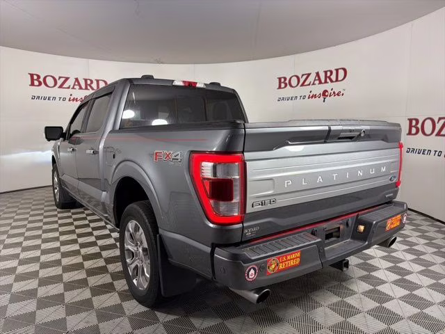 2023 Carbonized Gray Metallic Ford F-150 Platinum 4X4 Truck