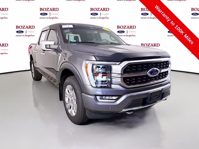 2023 Gray Metallic Ford F-150 Platinum 4X4 Truck