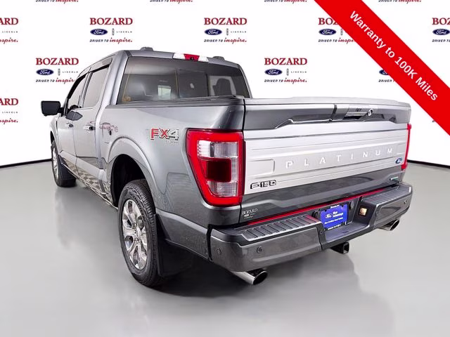 2023 Gray Metallic Ford F-150 Platinum 4X4 Truck