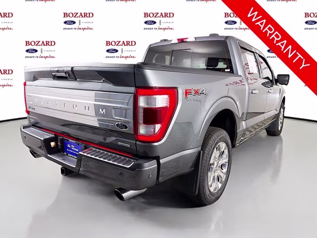 2023 Gray Metallic Ford F-150 Platinum 4X4 Truck