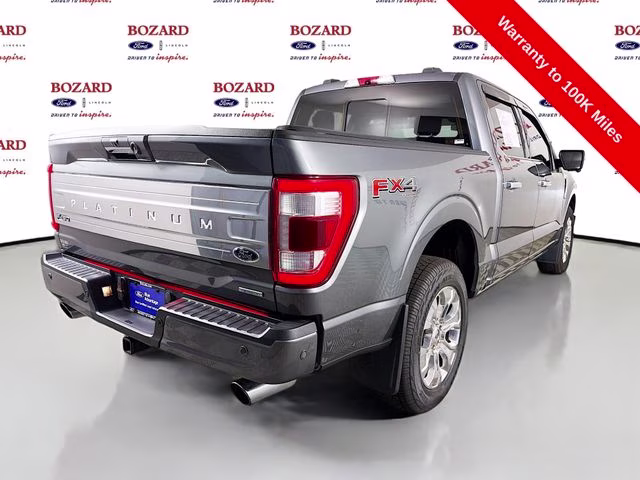 2023 Gray Metallic Ford F-150 Platinum 4X4 Truck