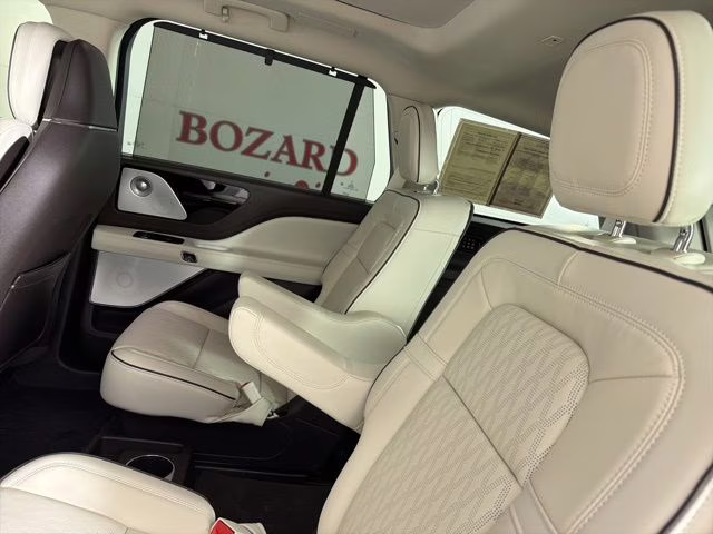 2024 Diamond Red Metallic Tinted Clearcoat Lincoln Aviator Black Label AWD SUV