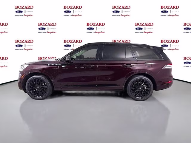 2024 Red Metallic Lincoln Aviator Black Label AWD SUV