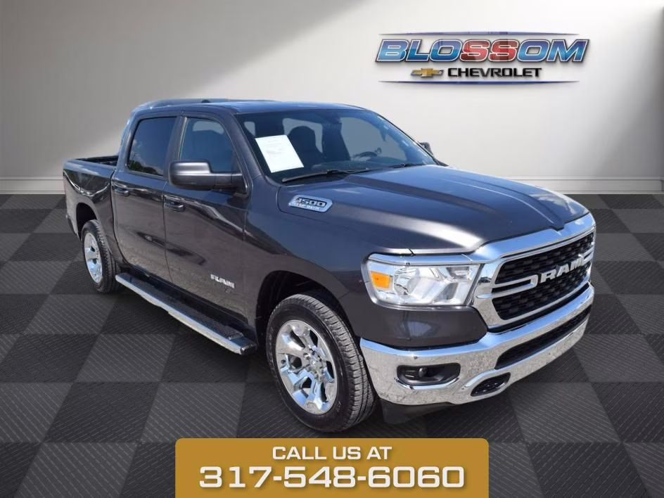 2022 Crystal Metallic Ram 1500 Big Horn/Lone Star 4X4 Truck