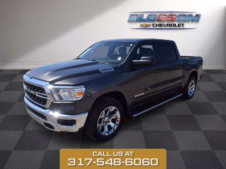 2022 Crystal Metallic Ram 1500 Big Horn/Lone Star 4X4 Truck