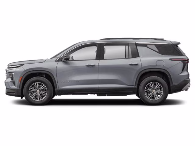 2025 Sterling Gray Metallic Chevrolet Traverse LT FWD SUV