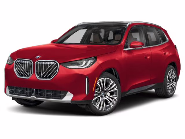 2025 Red Metallic BMW X3 30 xDrive AWD SUV