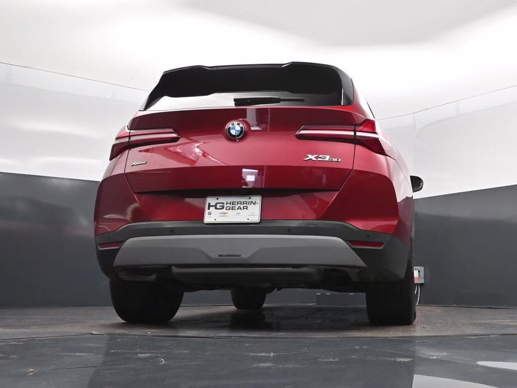 2025 Vegas Red Metallic BMW X3 30 xDrive AWD SUV