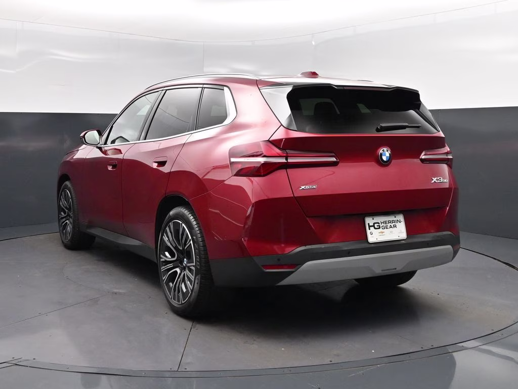 2025 Vegas Red Metallic BMW X3 30 xDrive AWD SUV
