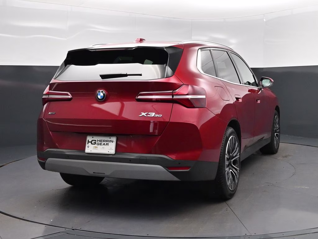 2025 Vegas Red Metallic BMW X3 30 xDrive AWD SUV