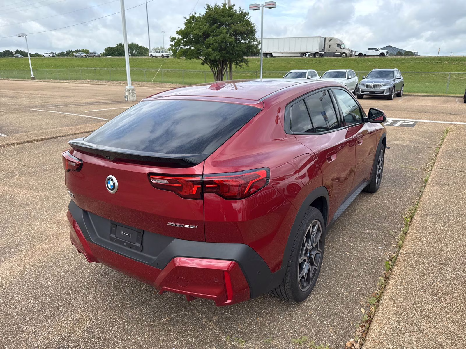 2024 Vegas Red Metallic BMW X2 xDrive28i AWD SUV