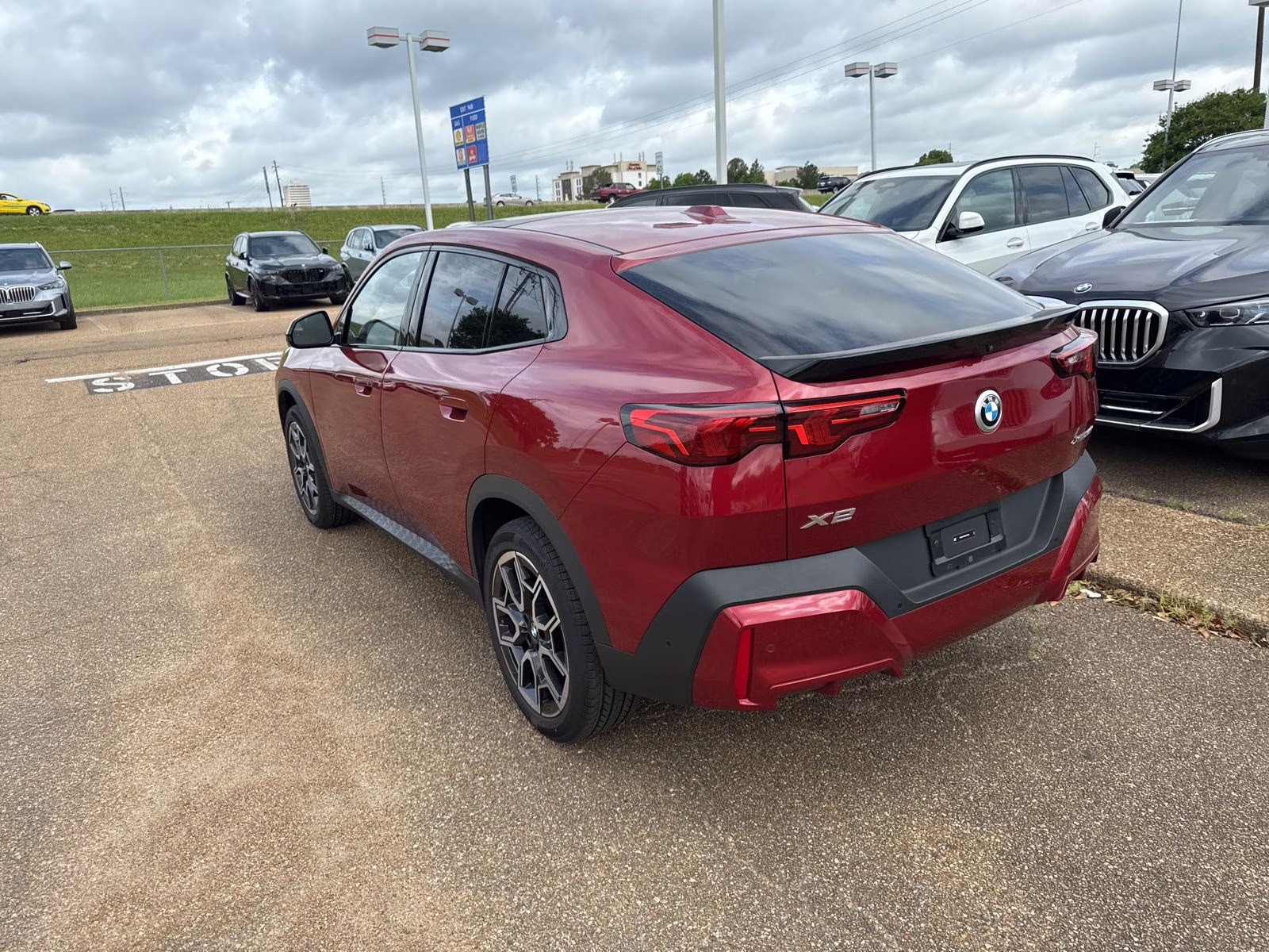 2024 Vegas Red Metallic BMW X2 xDrive28i AWD SUV