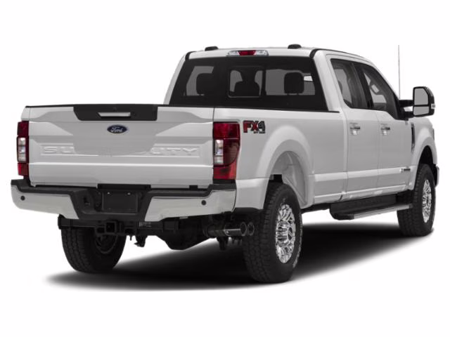 2021 White Metallic Ford Super Duty F-350 SRW Lariat 4X4 Truck