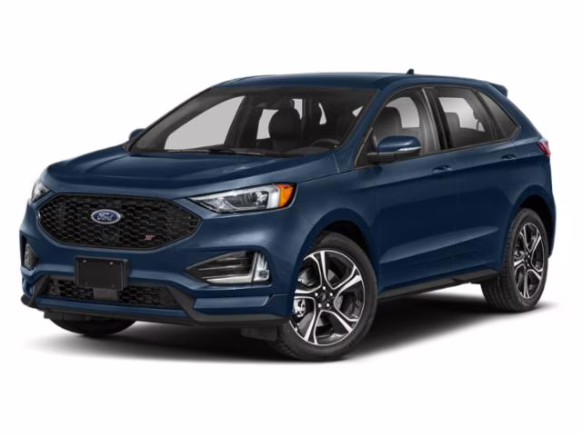 2019 Blue Ford Edge ST AWD SUV