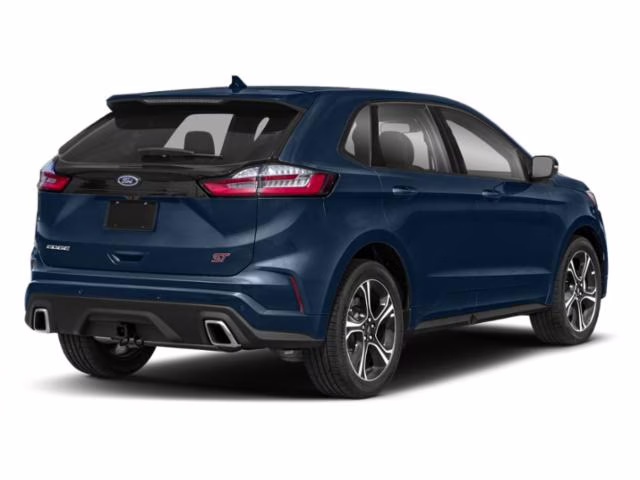 2019 Blue Ford Edge ST AWD SUV