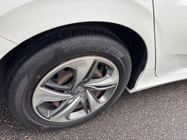 2019 White Honda Civic LX FWD Sedan