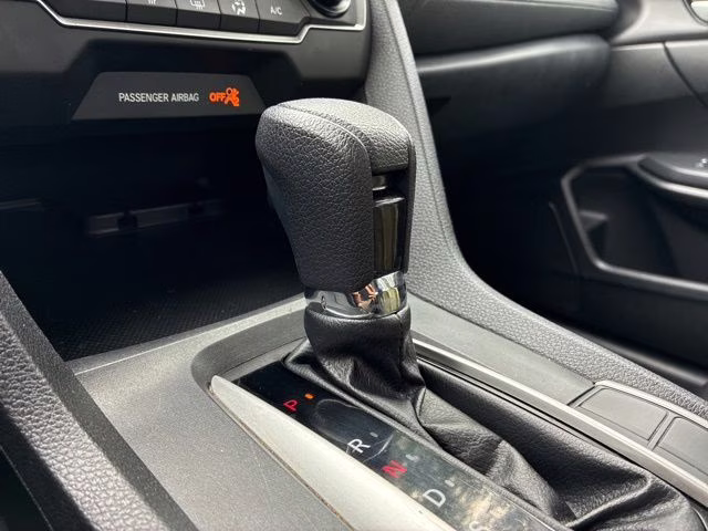 2019 White Honda Civic LX FWD Sedan