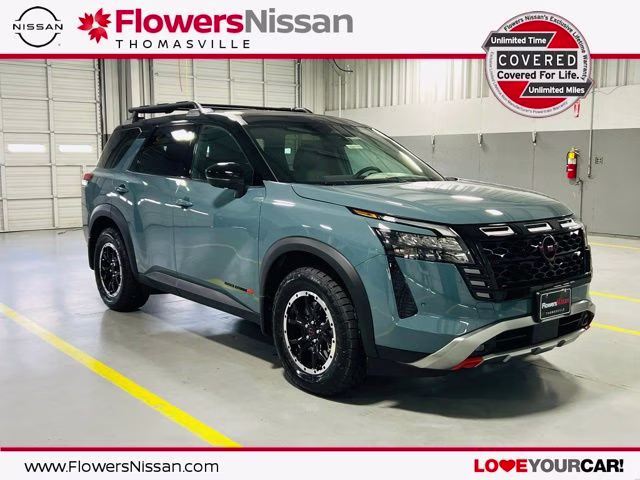 2026 Baltic Teal/Super Black Nissan Pathfinder Rock Creek 4X4 SUV