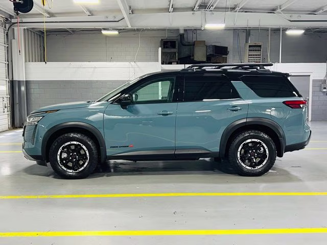 2026 Baltic Teal/Super Black Nissan Pathfinder Rock Creek 4X4 SUV