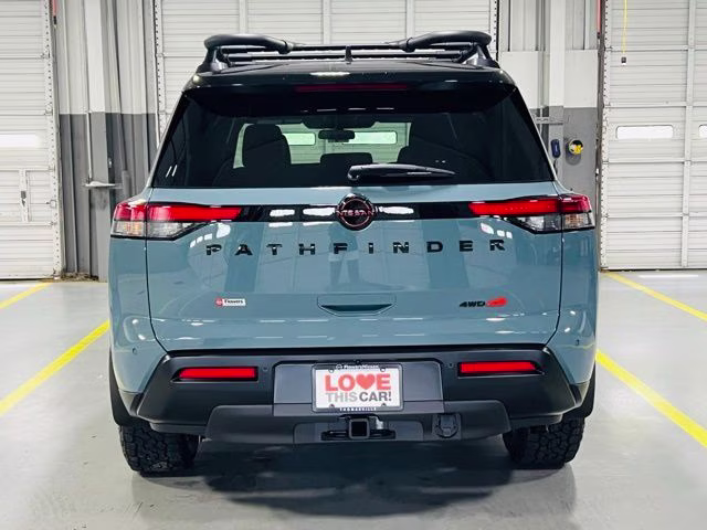 2026 Baltic Teal/Super Black Nissan Pathfinder Rock Creek 4X4 SUV