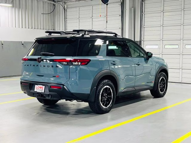 2026 Baltic Teal/Super Black Nissan Pathfinder Rock Creek 4X4 SUV